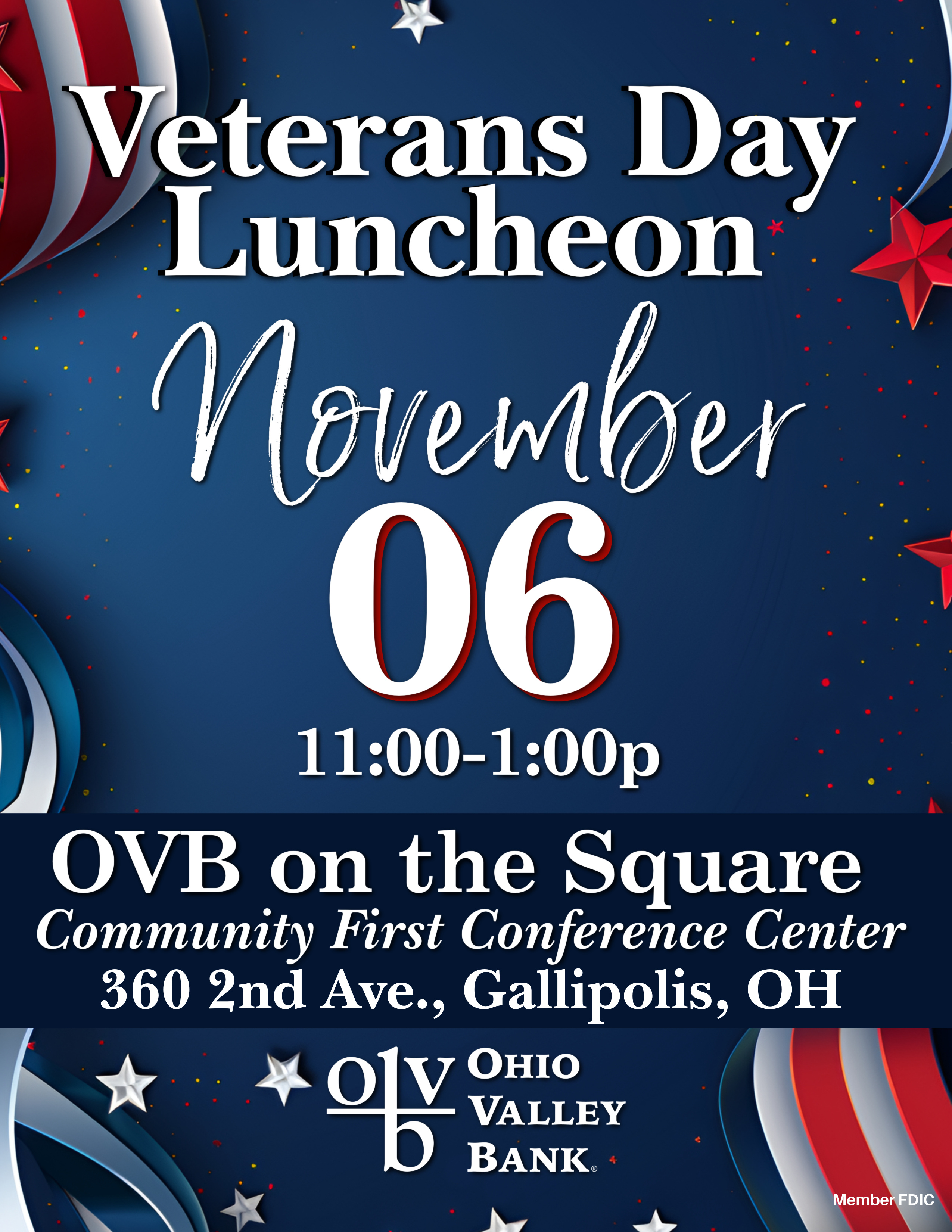 veterans day luncheon